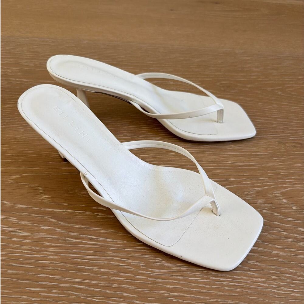 Billini Thong Sandals Xami Size 9 White